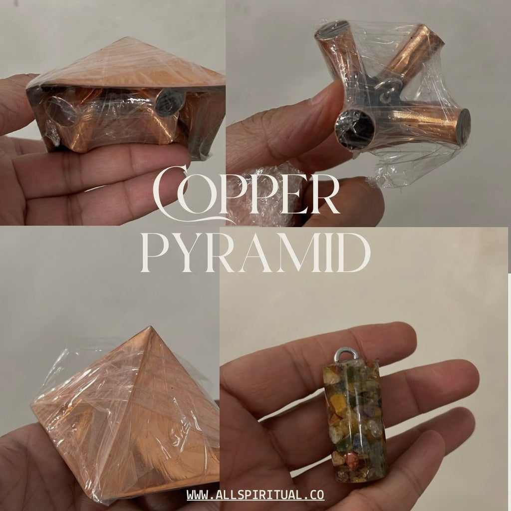 Copper Meditation Pyramid - Nubian | 6 ft.