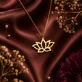 Sacred Code Pendant 08 - Brass Gold Plated | Lotus A Rise Above