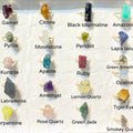 Crystals Ring - Raw Natural Stone Adjustable | Mix Exclusive Gold Plated Nova