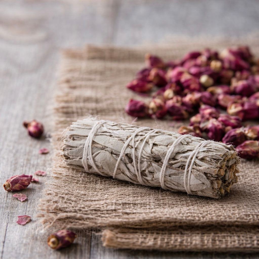 California White Sage Smudge Stick | Believed to Support Energy Cleansing, Clarity & Spiritual Balance