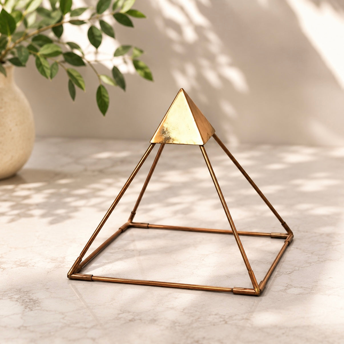 Copper Meditation Pyramid - Giza | 9”