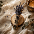 Lavender Palo Santo Holy Wood Smudge Stick | Believed to Cleanse Energy, Promote Calm & Spiritual Balance