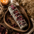 Sacred Hibiscus Sage Smudge Stick | Believed to Uplift the Spirit