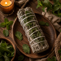 Sacred Mint Sage Smudge Stick | Believed to Promote Fresh Beginnings
