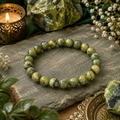 Serpentine Crystal Bracelet - Original Round | Traditionally Known as the Stone of Transformation