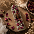 Sacred Rose & Star Anise Sage Smudge Stick | Believed to Represent Abundance & Positivity