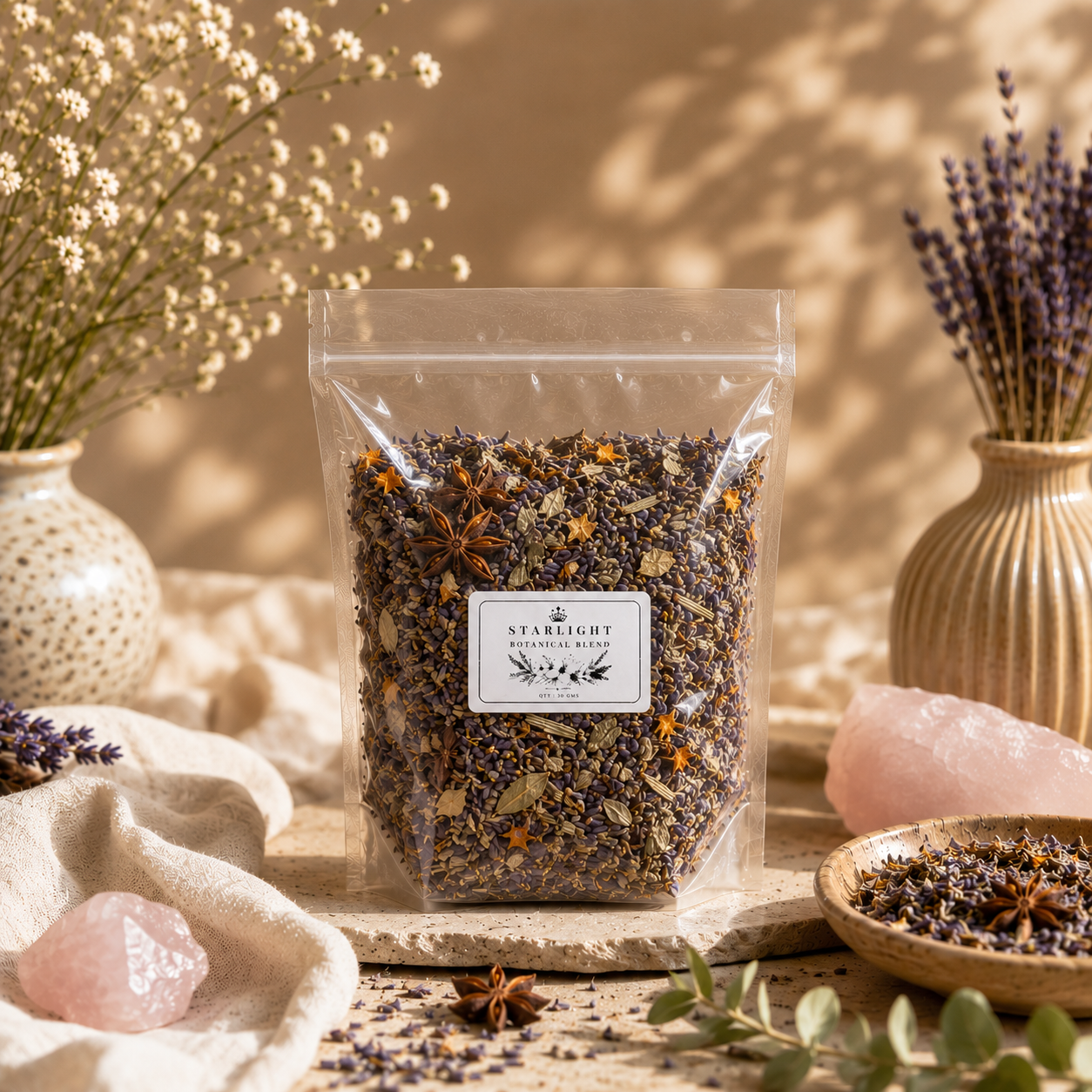 Starlight Floral Blend | Perfect for Evening Rituals & Quiet Reflection (30 g)
