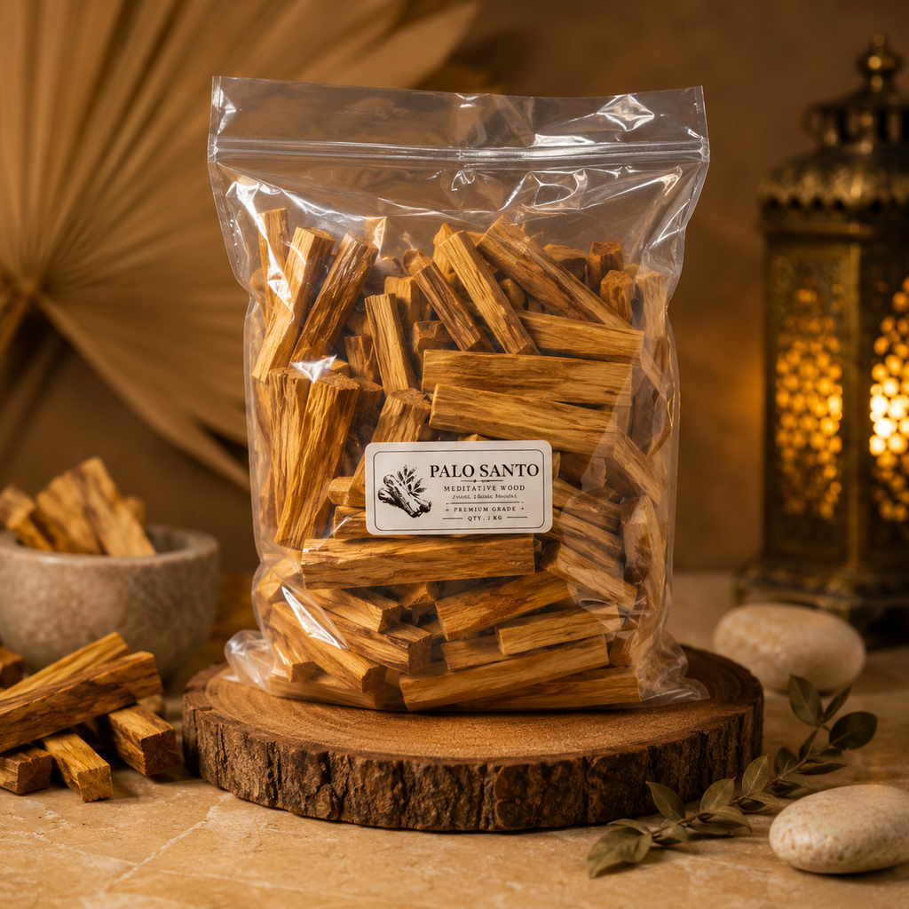 Palosanto Meditative Wood - Used In Hindu Rituals | Premium Grade (1 kg)