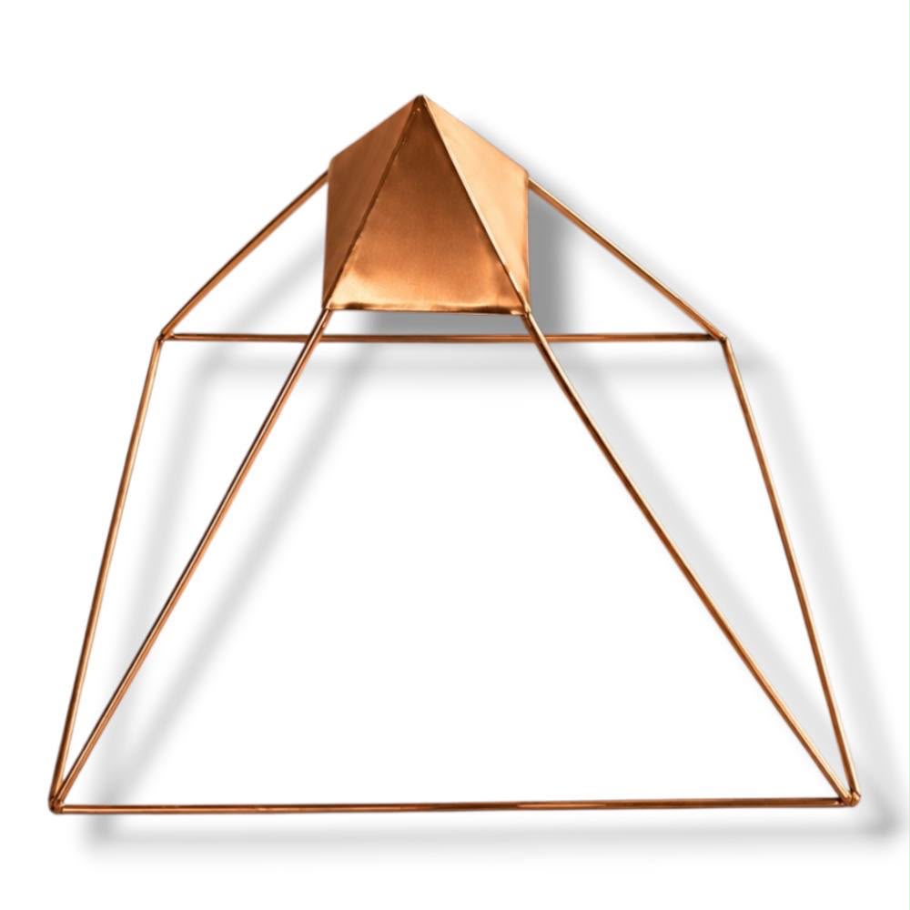 Copper Meditation Pyramid - Giza | 9” Fixed