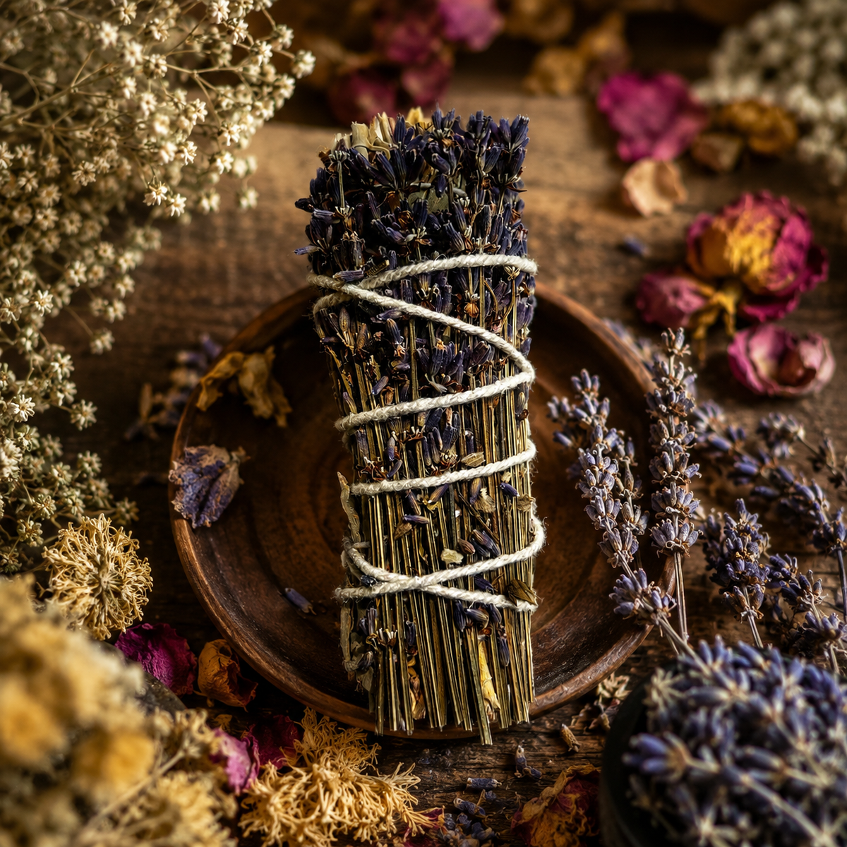 Lavender White California Sage Smudge Stick | Brume