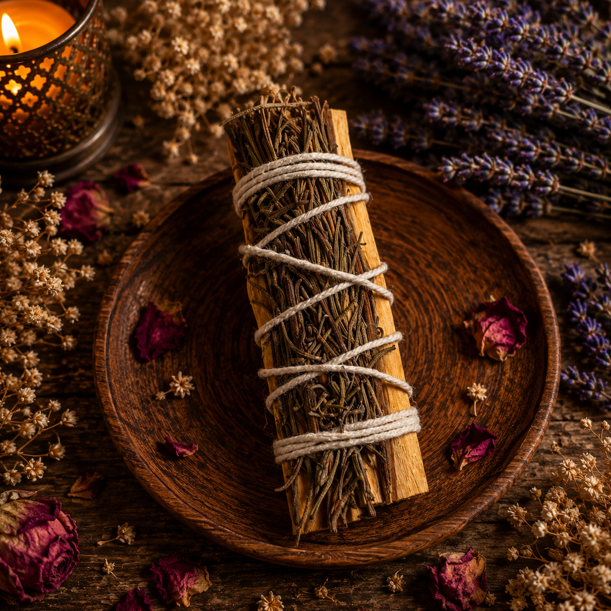 Rosemary Palo Santo Holy Wood Smudge Stick | Arbor