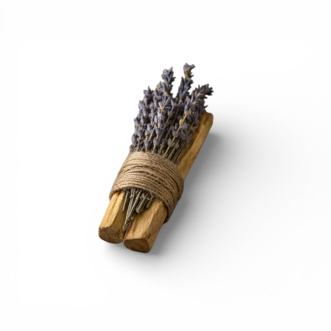 Lavender Palosanto Holywood Smudge Stick - 100% Natural & Chemical Free