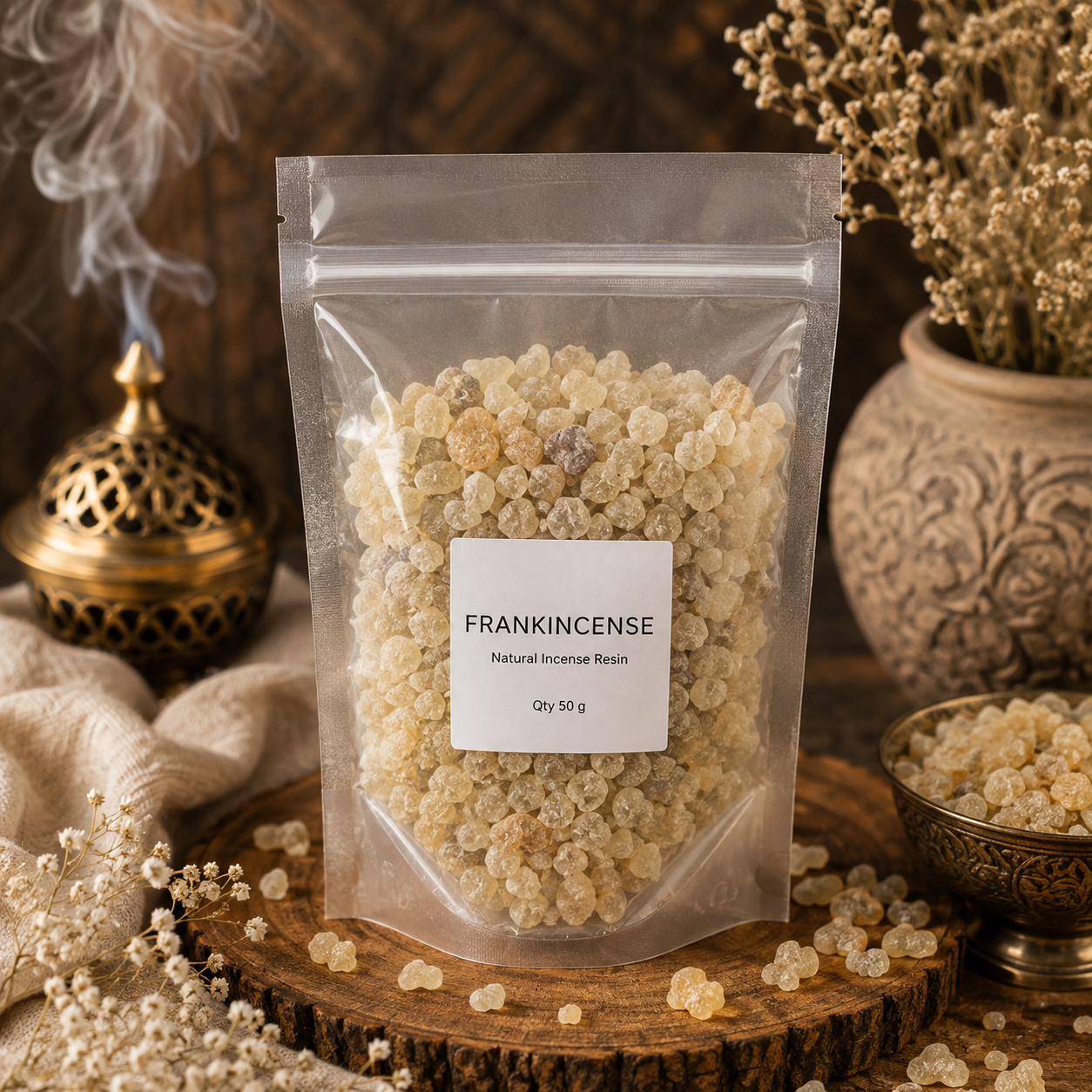 Frankincense - Natural Incense Resin (50 g)