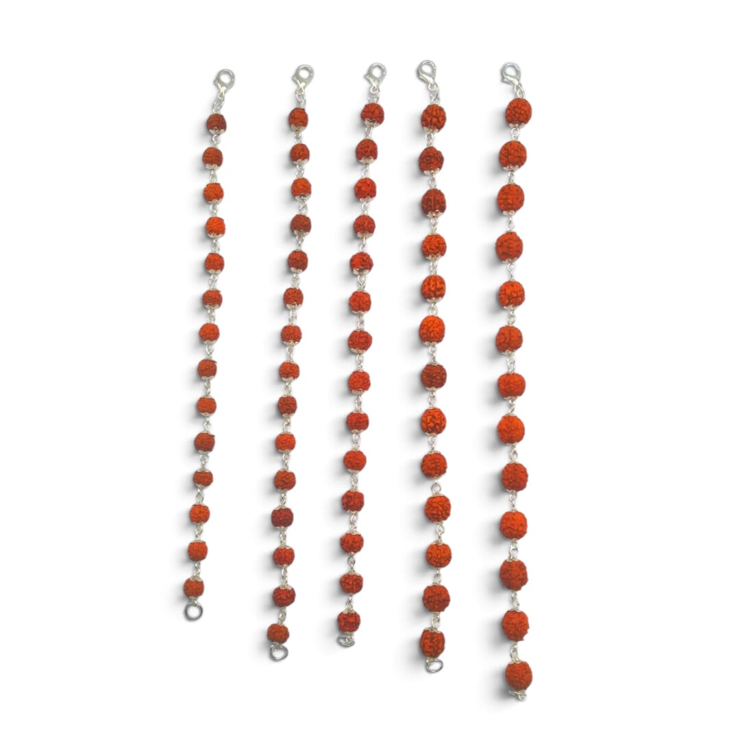 Rudraksh Bracelet - 5 Mukhi Rudraksh Adjustable