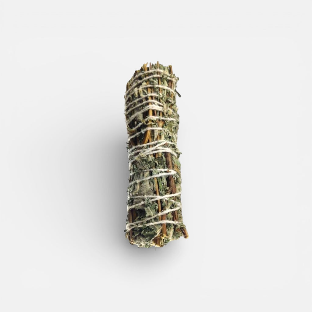 Tulsi Sage Smudge Stick | Believed to Support Purification, Protection & Spiritual Harmony