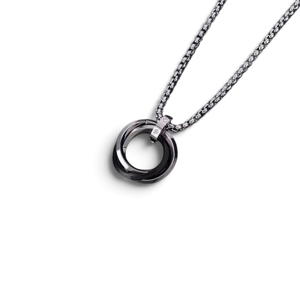 Circle Pendant - Stainless Steel | Destello IV