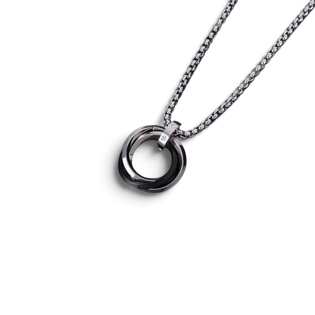 Circle Pendant - Stainless Steel | Destello IV