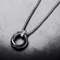 Circle Pendant - Stainless Steel | Destello IV