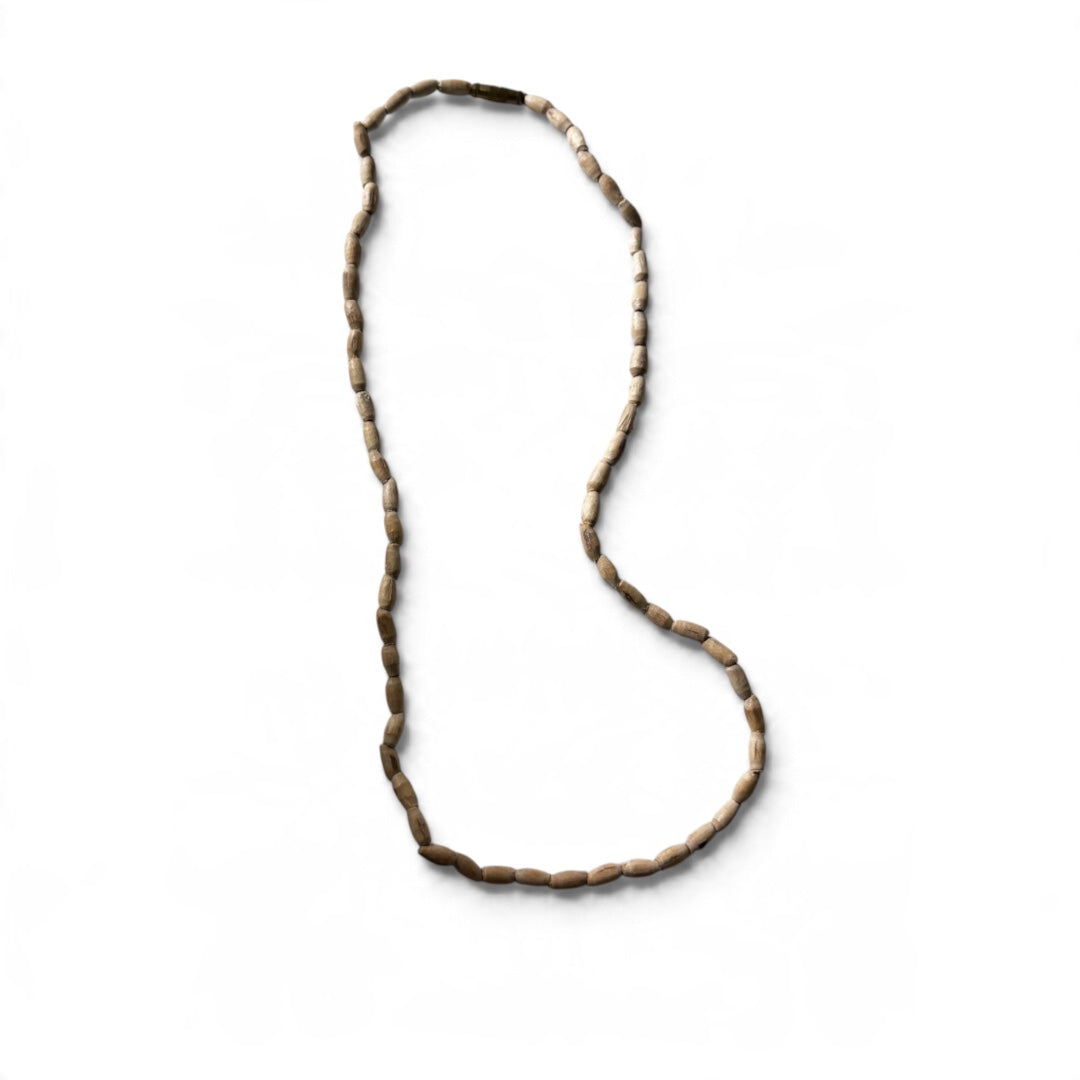 Tulsi Mala - Natural Basil Rosary Single Line Kanthi | Divine Grace