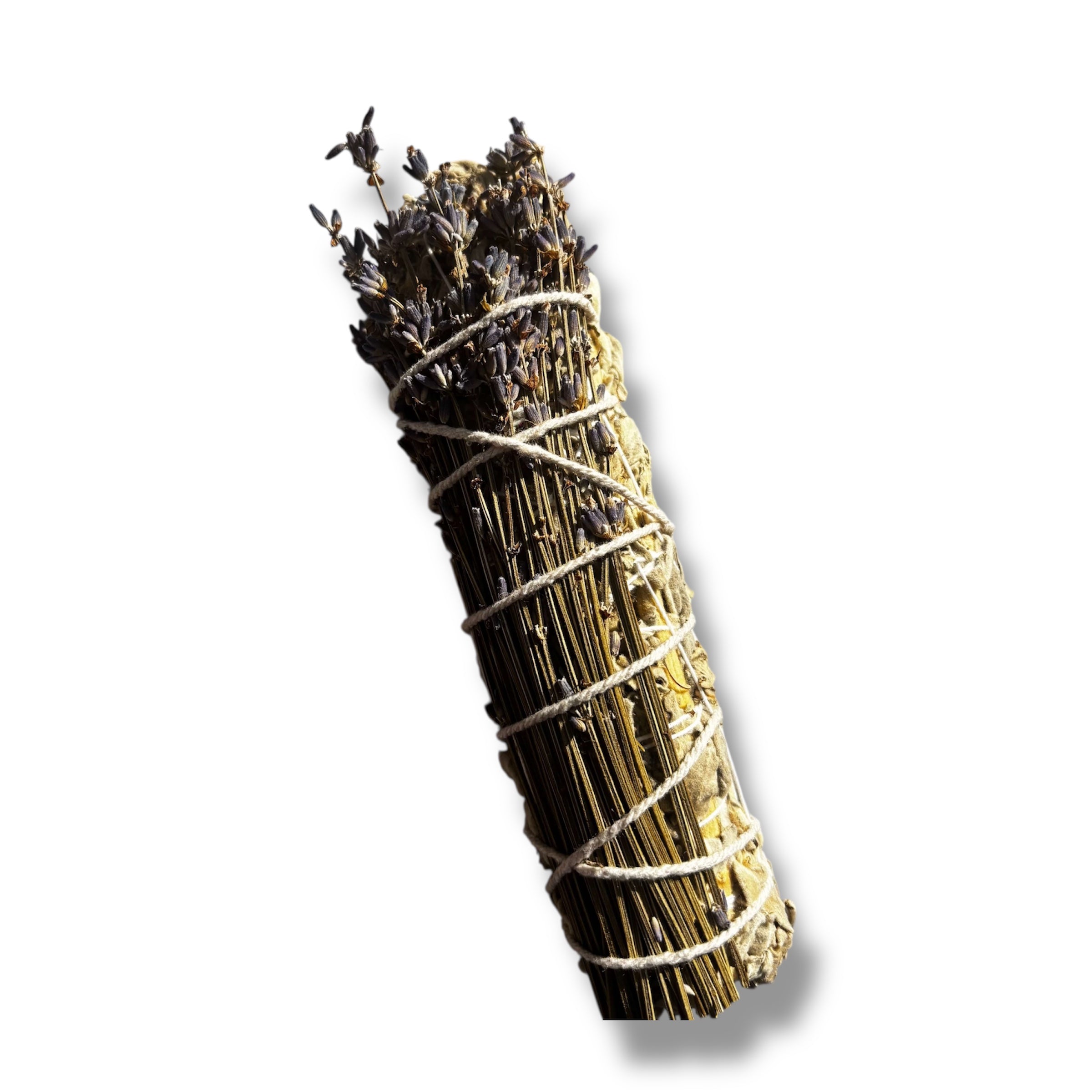 Sacred Lavender White Sage Wand | Believed to Awaken Harmony Within & Around