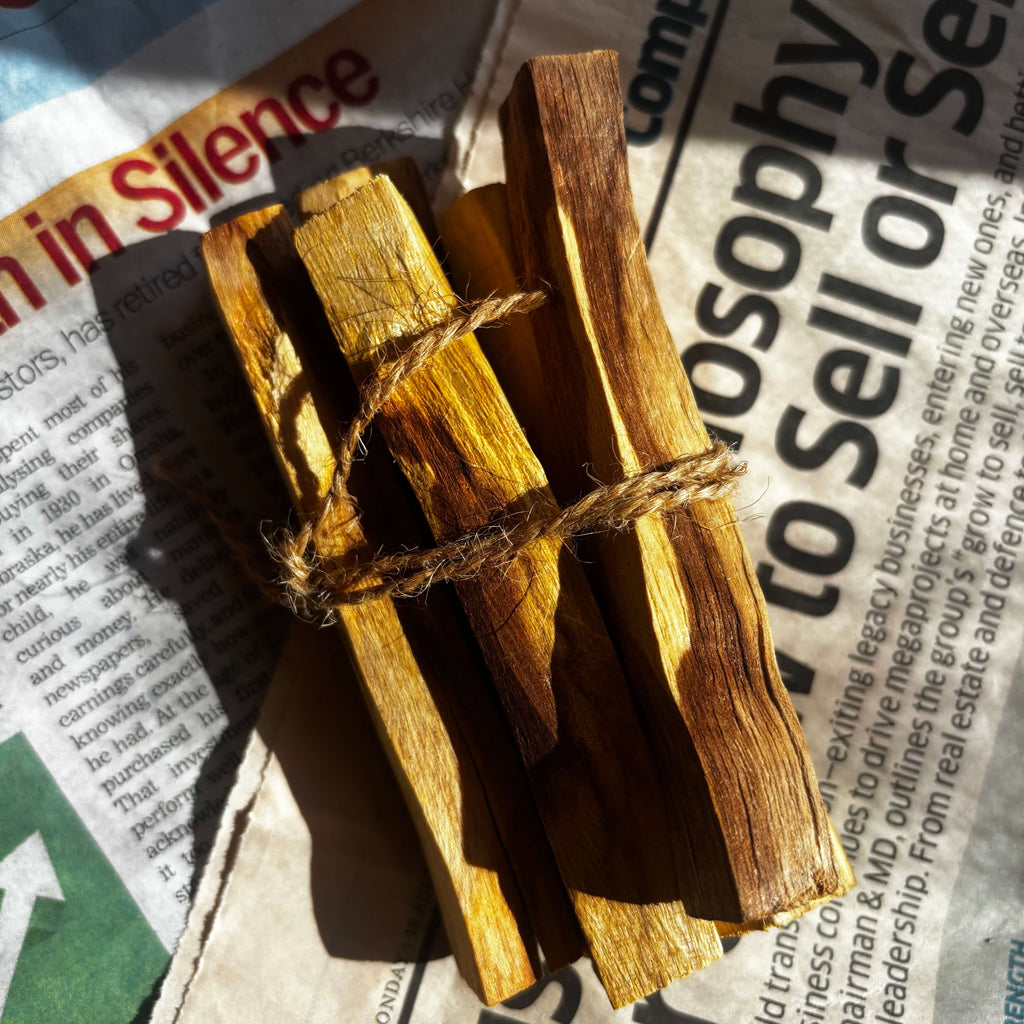Palo Santo Holy Wood Smudge Stick – Peruvian | Believed to Support Energy Cleansing, Peace & Spiritual Grounding