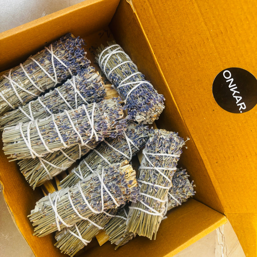 Lavender Sage Smudge Stick | Believed to Support Calmness, Relaxation & Peaceful Energy