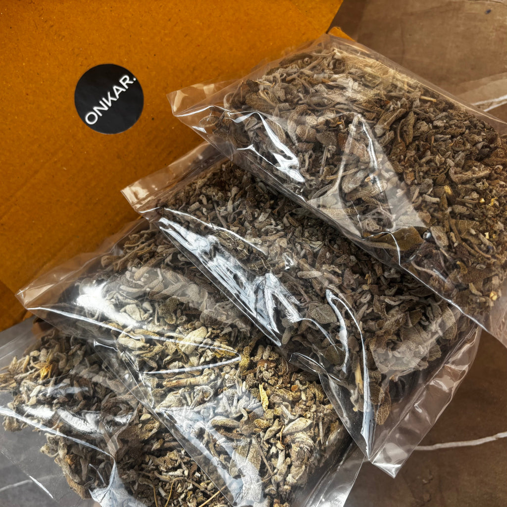Sacred White Sage Leaves Pack | Believed to Cleanse Spaces, Purify Energy & Invite Positive Vibrations