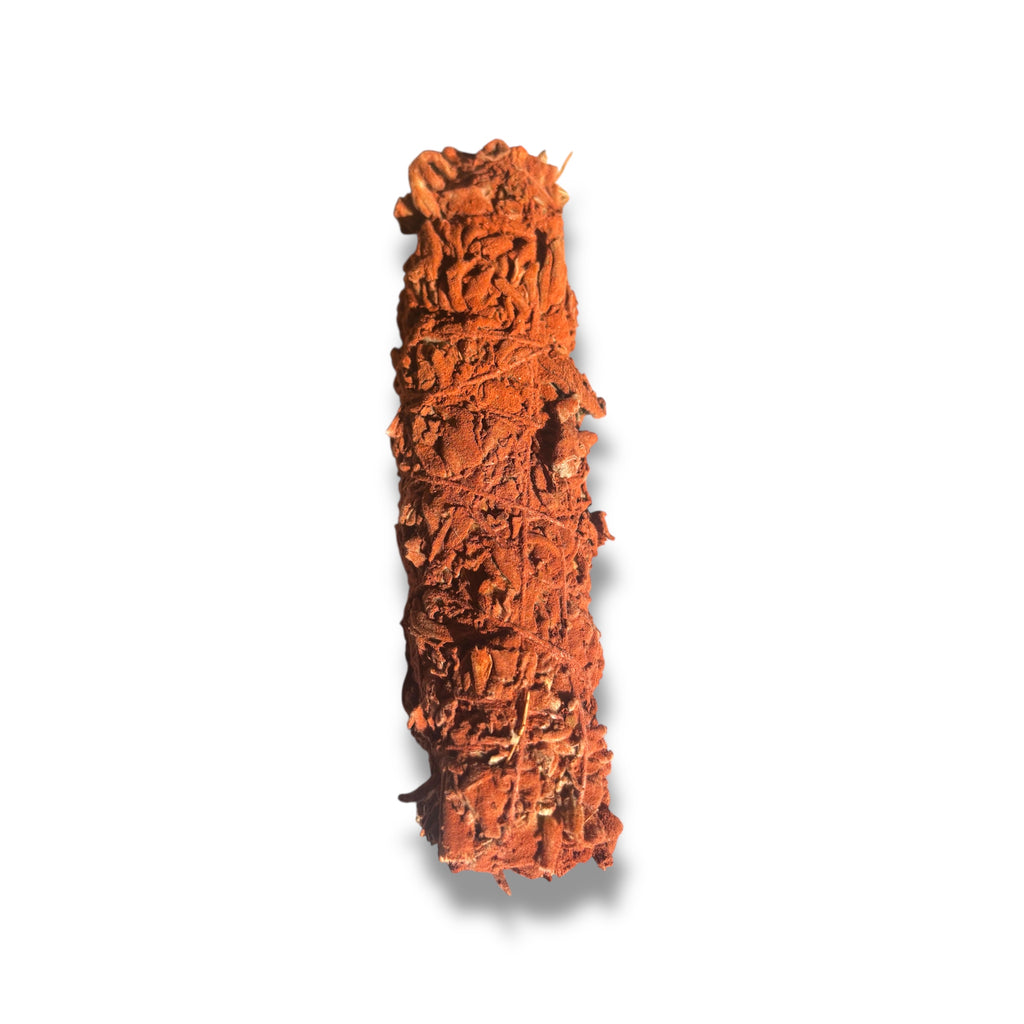 Red Dyed Sage Smudge Stick | Decorative Smudging Stick
