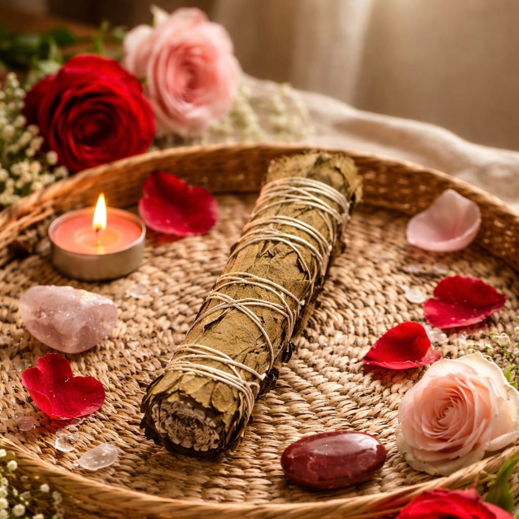 Eucalyptus Sage Smudge Stick | Believed to Support Fresh Energy, Clarity & Spiritual Cleansing