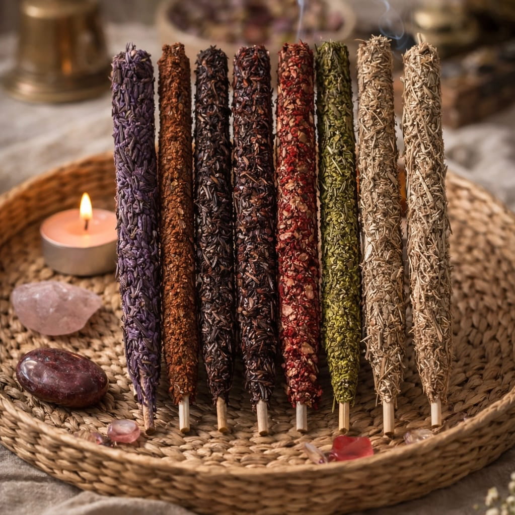 Mystic Floral Smudge Incense | Gentle Floral Fragrance for Ritual & Meditation