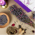 Sacred Lavender Smudge Wand | Believed to Soothe the Spirit, Cleanse Spaces & Inspire Inner Calm