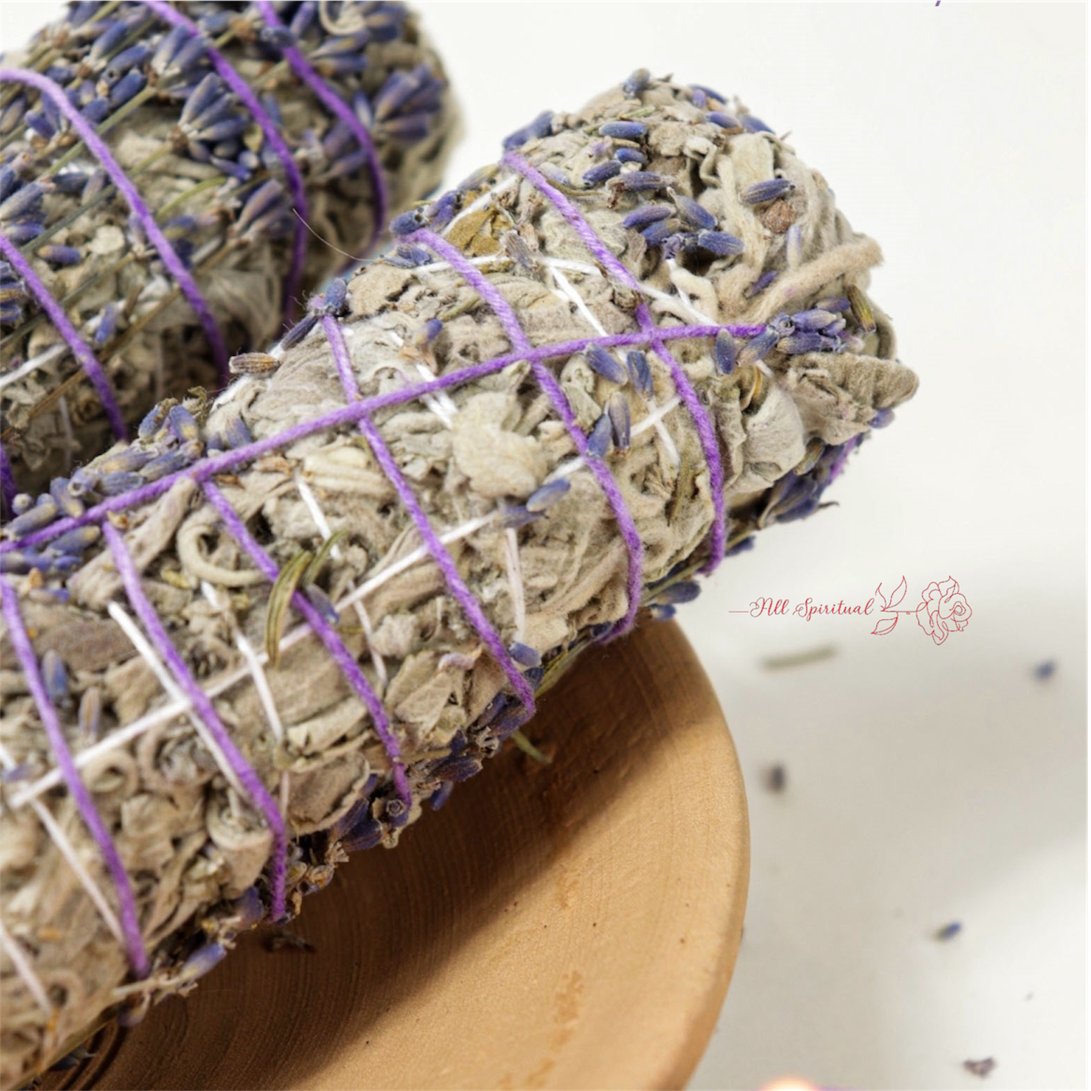 Lavender Sage Smudge Stick | Believed to Support Calmness, Relaxation & Peaceful Energy