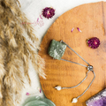 Green Aventurine Bracelet – Raw Natural Stone Adjustable | Essence of Prosperity