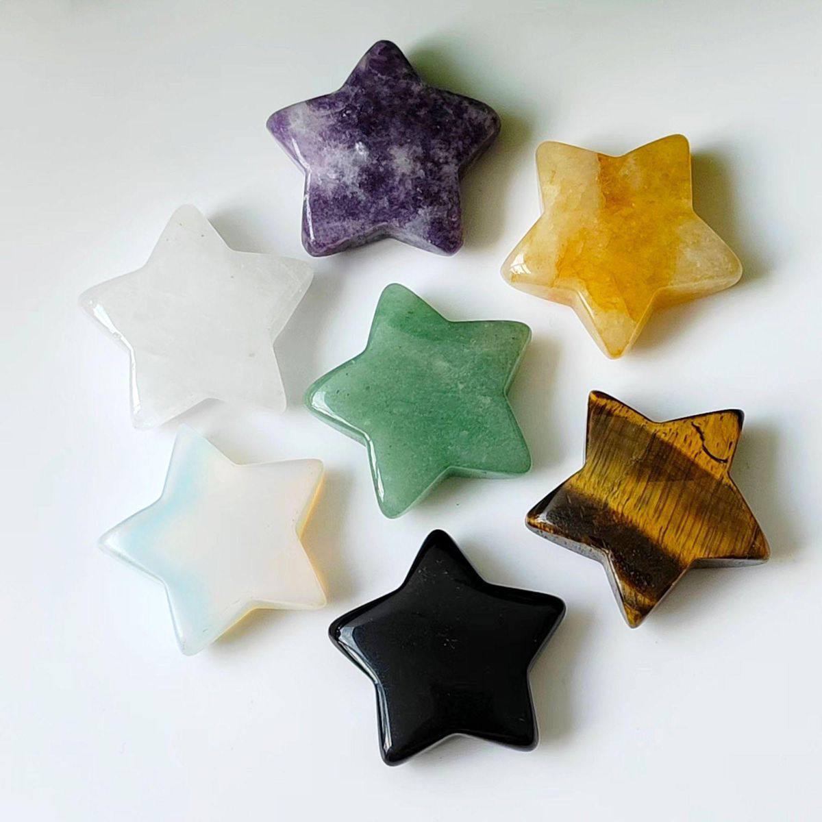 Crystal Stars Mixed - Assorted Natural Gemstones