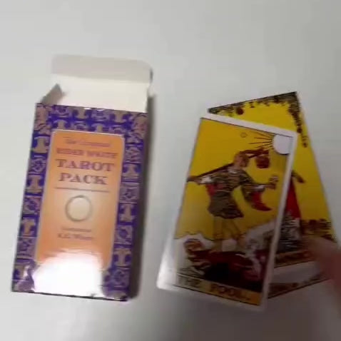 The Original Rider Waite Tarot Deck | 78 Playing Cards